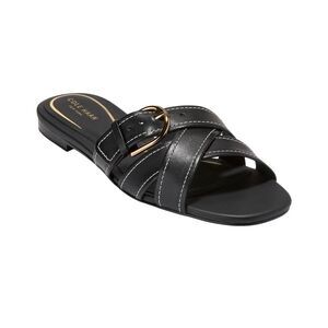 Cole Haan Velma Buckle Leather Sandal